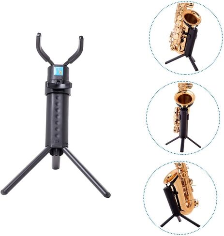 Alto Saxophone Stand Portable Saxophone Storage Rack Foldable Sax Display Bracket for Home Use and Music Shops for Sax Players in Saudi Arabia