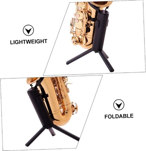 Alto Saxophone Stand Portable Saxophone Storage Rack Foldable Sax Display Bracket for Home Use and Music Shops for Sax Players in Saudi Arabia