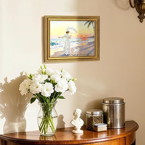 upsimples 5x7 Picture Frame, Gold Frames Display 4x6 with Mat or 5 x 7 Without for Wall or Tabletop Decor, 1pack in Saudi Arabia