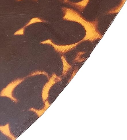 Acoustic Guitar Dreadnaught Martin Style Pickguard Self Adhesive Tortoise Shell (Dark Brown) in Saudi Arabia