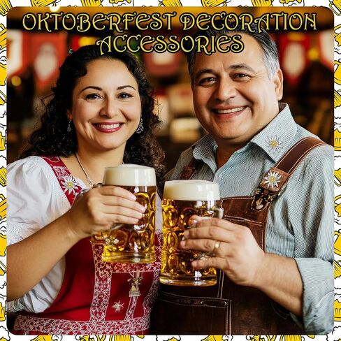 Yaomiao 30 PCS Bavarian Edelweiss Flower Flower Pins Stredive German German Edelweiss Brooch Hat Dirndl Oktoberfest in Saudi Arabia