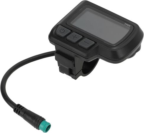 EN06 LCD Display for Electric Bike, Real-Time Battery Power Recording, Suitable for Voltage 24V 36V 48V, Material ABS PVC in Saudi Arabia