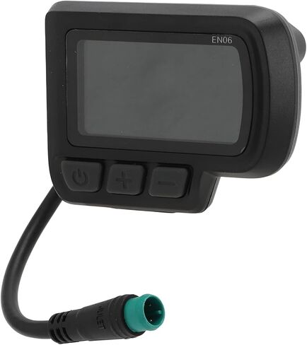 EN06 LCD Display for Electric Bike, Real-Time Battery Power Recording, Suitable for Voltage 24V 36V 48V, Material ABS PVC in Saudi Arabia