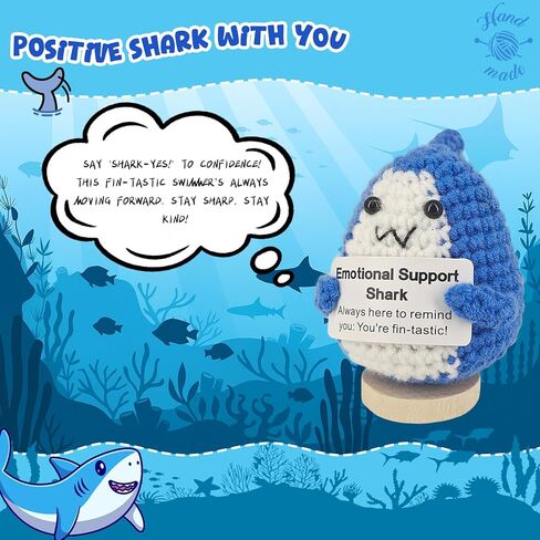 7PCS Handmade Positive Emotional Support Crochet Dolls, Adorable Knitted Dolls of Vegetables and Fruits with Positive Card, Mental Health Boosting Knitted Crochet Gift, Encouragement Décor in Kuwait