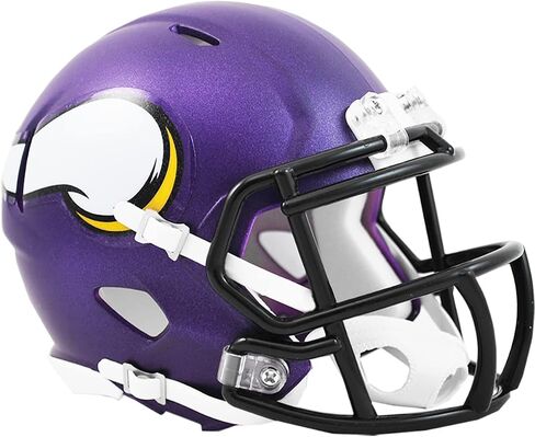 Minnesota Vikings Authentic Mini NFL Revolution Helmet by Riddell in Saudi Arabia
