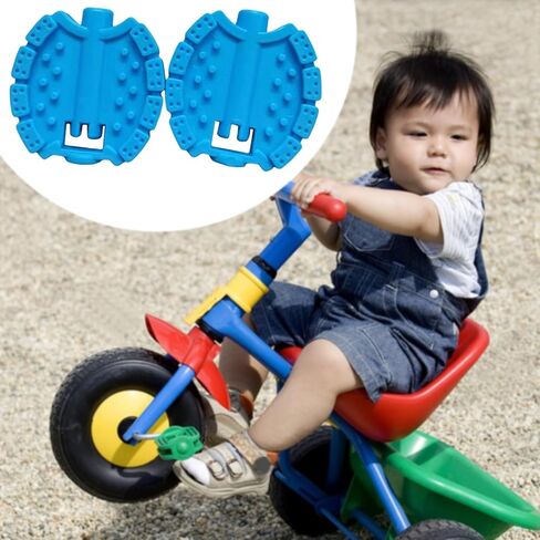 2 Pieces Replacement Pedal Kids Bike Pedal Non Slip Toddlers Tricycle Pedal Children Tricycle Bicycle Pedals for Bike Baby in Saudi Arabia
