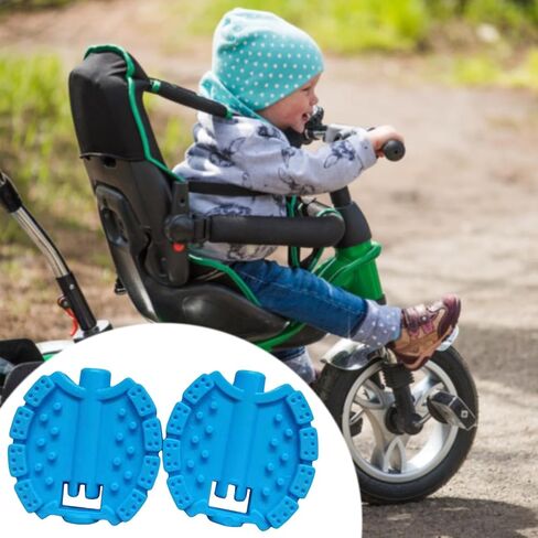 2 Pieces Replacement Pedal Kids Bike Pedal Non Slip Toddlers Tricycle Pedal Children Tricycle Bicycle Pedals for Bike Baby in Saudi Arabia
