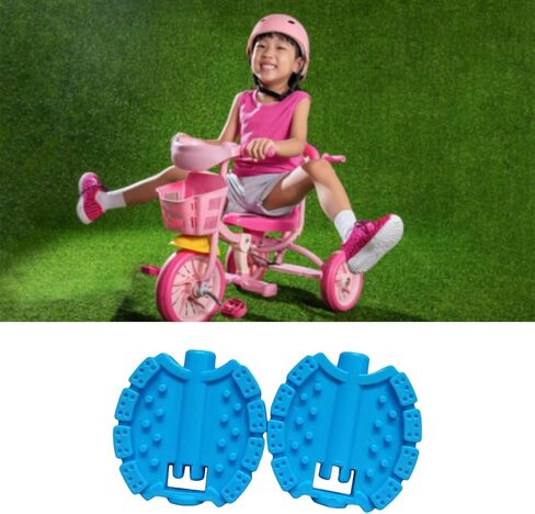 2 Pieces Replacement Pedal Kids Bike Pedal Non Slip Toddlers Tricycle Pedal Children Tricycle Bicycle Pedals for Bike Baby in Saudi Arabia