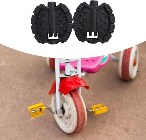 2 Pieces Replacement Pedal Kids Bike Pedal Non Slip Toddlers Tricycle Pedal Children Tricycle Bicycle Pedals for Bike Baby in Saudi Arabia