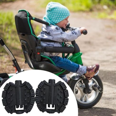 2 Pieces Replacement Pedal Kids Bike Pedal Non Slip Toddlers Tricycle Pedal Children Tricycle Bicycle Pedals for Bike Baby in Saudi Arabia