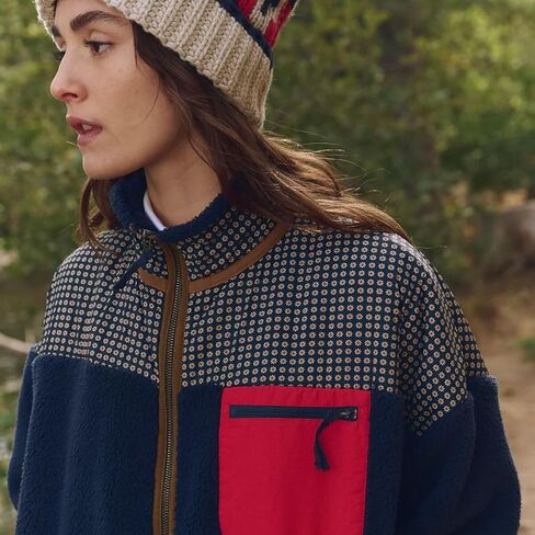 The Great Outdoors Women's The Plush Colorblock Sweatshirt in Kuwait