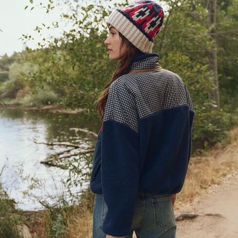 The Great Outdoors Women's The Plush Colorblock Sweatshirt in Kuwait