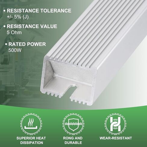 yokive 15 أوم 200W مقاوم الكبح ، الإسكان الألمنيوم wirewound مقاوم الكبح المقاوم العاكس servo مع العروة لحام ومحطات ، كبيرة لمحرك الصوتية servo in Kuwait