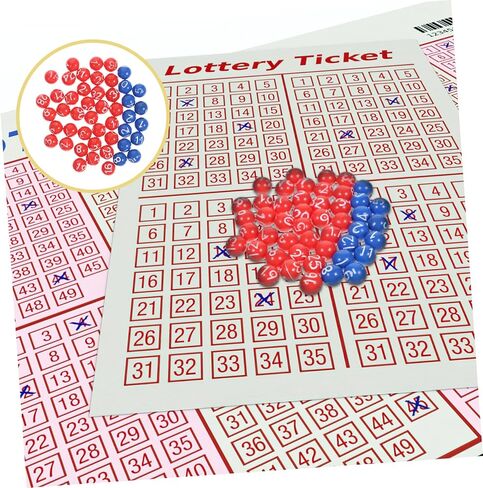 Kisangel 1set Activity Lottery Balls for Party Games Bingo Raffle and Entertainment Accessories Numbers and Lightweight Design for Easy Use in Kuwait