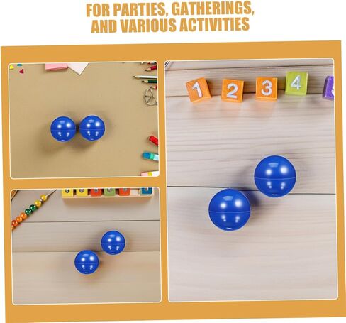 20pcs Pong Ball Raffle Balls for Bingo Games Party Prize Draw Spheres Hollow Gaming in Saudi Arabia
