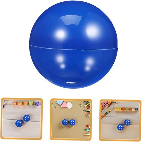 20pcs Pong Ball Raffle Balls for Bingo Games Party Prize Draw Spheres Hollow Gaming in Saudi Arabia