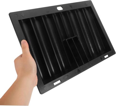 Vaguelly Multi-function Poker Chip Tray Portable Acrylic Poker Chip Case Organized Storage for Easy Gameplay in Saudi Arabia