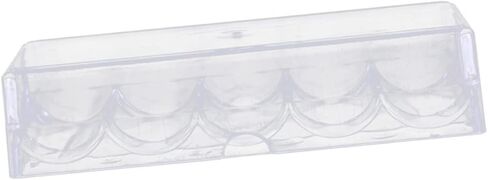 صندوق تخزين منظم لرقائق البوكر من الأكريليك بسعة 100 قطعة للعب ليلاً والبطولات لعشاق البوكر واللاعبين المنزليين in Kuwait