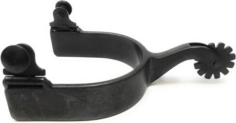 AJ Tack Men's Antique Brown Revolver Spurs in Saudi Arabia