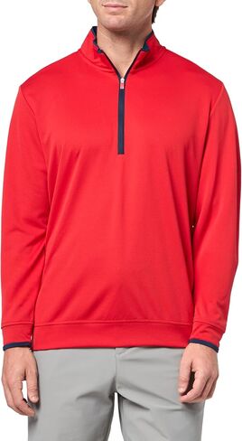 adidas Men's UPF Lightweight Quarter-Zip Pullover in Kuwait