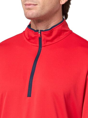 adidas Men's UPF Lightweight Quarter-Zip Pullover in Kuwait