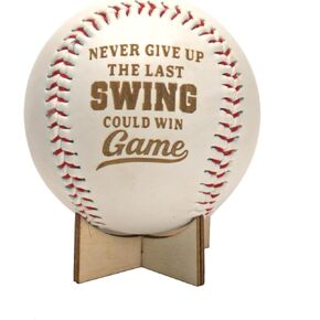 NELXI Inspirational Baseball Gift – Engraved Motivational Quote Baseball for Boys, Men, Teen Athletes – Positive Sports Gift for Son, Grandson, Coach – Encouragement Gift in Saudi Arabia