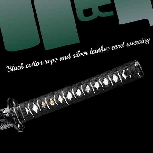 Authentic Katana – Hand-Forged from 1095 High Carbon Steel, Ideal for Martial Arts Practice and Collector Display in Saudi Arabia