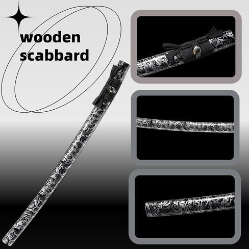Authentic Katana – Hand-Forged from 1095 High Carbon Steel, Ideal for Martial Arts Practice and Collector Display in Saudi Arabia