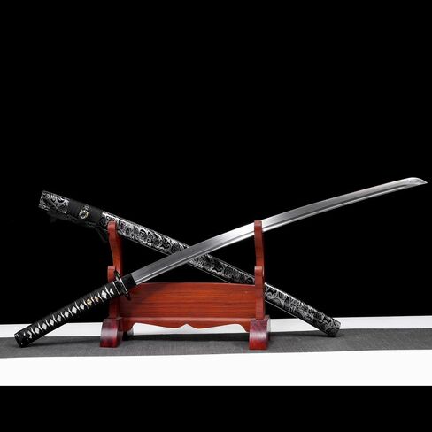 Authentic Katana – Hand-Forged from 1095 High Carbon Steel, Ideal for Martial Arts Practice and Collector Display in Saudi Arabia