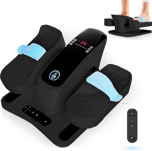 Under Desk Elliptical Machine – Electric Seated Pedal Exerciser for Seniors & Adults, Compact Quiet Ellipse Leg Exerciser with Remote, LCD, Foot Pedals – Home Office Workout Equipment in Saudi Arabia