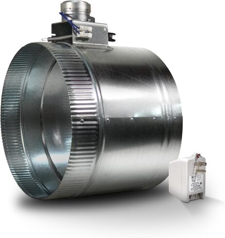 Suncourt Zonemaster 5 بوصة المغلقة المغلقة عادة-Power Open/Spring Close Dafper 24V ، محول المكونات الإضافية المثبتة على مسمار (ZC205) in Saudi Arabia