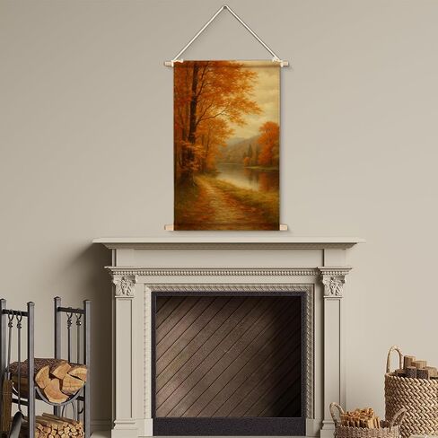 xiplum antumn wall art sunflower fall pictures جدار ديكور خمر خريف القرع ملصق معلق العمل الفني للمنزل ديكور غرفة نوم المطبخ ، 12x16 بوصة in Kuwait
