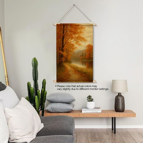 xiplum antumn wall art sunflower fall pictures جدار ديكور خمر خريف القرع ملصق معلق العمل الفني للمنزل ديكور غرفة نوم المطبخ ، 12x16 بوصة in Kuwait