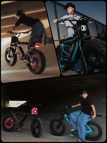 MACFOX X7 Electric Bike for Adults, 750W EBike with Hydraulic Brakes, 48V 13Ah Removable Battery 30 Mile Range, Upgraded 20x5.0 Rear Fat Tire for School/City/Town Commuting (UL2849 & Class-3) in Kuwait