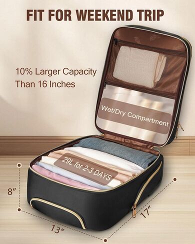 حمل على الأمتعة 22x14x9 شركة طيران معتمدة ، حقيبة Softside بحجم 20 بوصة مع 4 أجهزة كمبيوتر ، أمتعة خفيفة الوزن للنساء مع قفل TSA و 4 عجلات من الدوار ، حقائب حمل جانبية ناعمة للسفر ، الأسود in Saudi Arabia