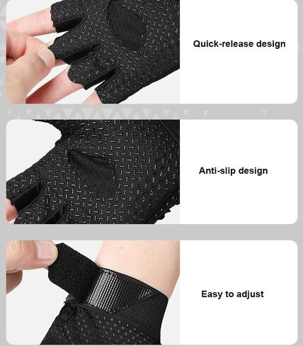 INOGIH Workout Exercise Gloves for Men and Women - Lightweight Gym Gloves for Weight Lifting, Cycling, Training in Saudi Arabia
