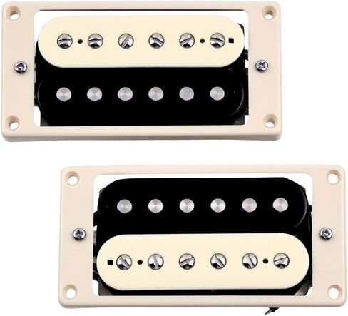 Gib Alnico 2 Humbuckers '57 Classic و'57 Plus Zebra Classic Plus مجموعة الأسلاك المضفرة PAF Pickups 50/50mm Bridge/Neck Fit Gibson LP LES PUAL Guitar in Kuwait