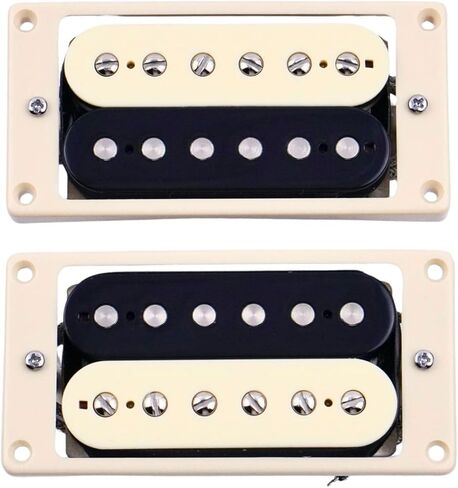 Gib Alnico 2 Humbuckers '57 Classic و'57 Plus Zebra Classic Plus مجموعة الأسلاك المضفرة PAF Pickups 50/50mm Bridge/Neck Fit Gibson LP LES PUAL Guitar in Kuwait