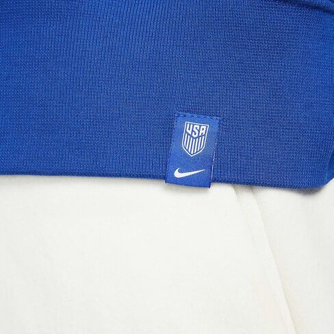 سويت شيرت صوف برقبة دائرية للنساء من Nike US (OLD ROYAL/أبيض، DN1138-452) مقاس متوسط in Saudi Arabia