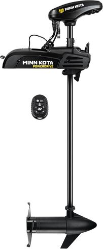 Minn Kota Powerdrive Bow-Mount Trolling Motor مع GPS ، 70 رطلاً. دفع ، 54 بوصة. رمح ، المياه العذبة in Kuwait