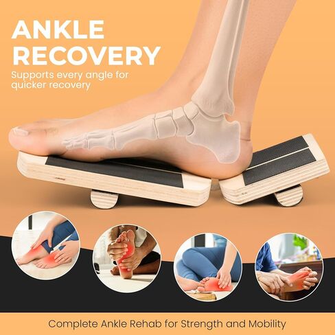 Ankle balance board for Foot Training – Portable, Non-Slip Proprioception Trainer for Balance, Stability, Posture, Rehab, Core Strength – Ideal for Home Gym, Physical Therapy, Kids & Adults in Saudi Arabia