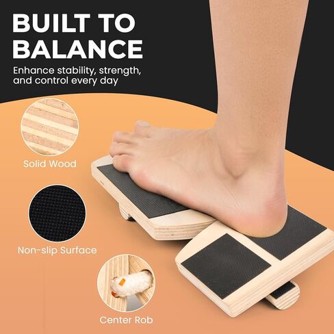 Ankle balance board for Foot Training – Portable, Non-Slip Proprioception Trainer for Balance, Stability, Posture, Rehab, Core Strength – Ideal for Home Gym, Physical Therapy, Kids & Adults in Saudi Arabia