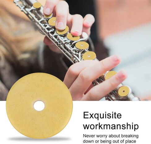 Professional 16-Piece Flute Pad Set for Repair, Premium Felt Soundproof Pads Replacement for YAMAHA Flutes, Leak-Proof & Long-Lasting in Saudi Arabia