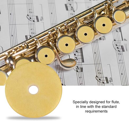 Professional 16-Piece Flute Pad Set for Repair, Premium Felt Soundproof Pads Replacement for YAMAHA Flutes, Leak-Proof & Long-Lasting in Saudi Arabia