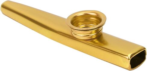 Aluminum Alloy Kazoo, Metal Alloy Mini Portable Easy to Learn Musical Instrument for Guitar Ukulele Beginners, Family Parties Outdoor Entertainment in Saudi Arabia