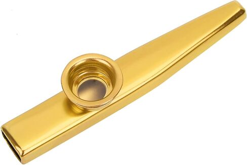Aluminum Alloy Kazoo, Metal Alloy Mini Portable Easy to Learn Musical Instrument for Guitar Ukulele Beginners, Family Parties Outdoor Entertainment in Saudi Arabia
