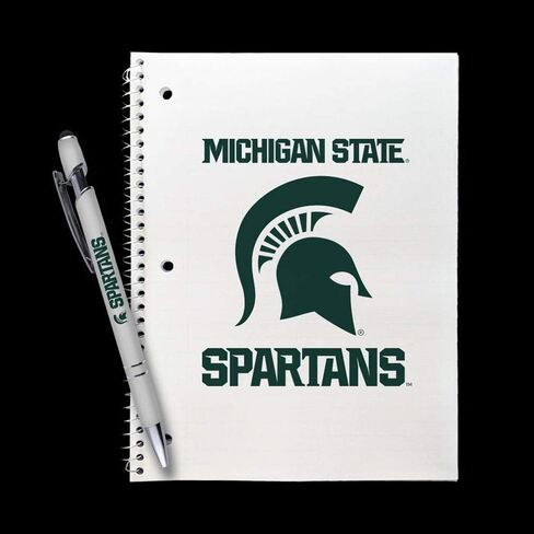 Greeting Pen 1141M2 Michigan State Spartans 4" x 6" Notebook/2 Pen Set in Saudi Arabia