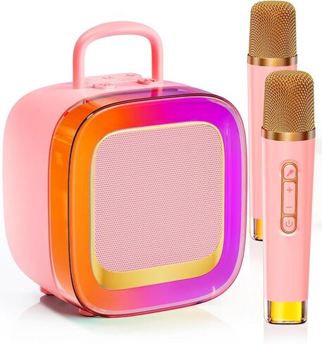 Kinglucky Kid-Friendly Design Karaoke Machine for Kids with 2 Microphones (2025 Upgrade) Gifts for Girls Most Popular 3-12 Year Old Girl Gifts 3 4 5 6 7 8 9 10 11 12 Year Old Girl Birthday Gift Purple in Kuwait