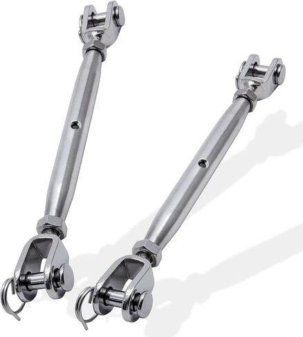 2PCS Turnbuckle Stainless Steel Jaw and Jaw Turnbuckle in Saudi Arabia