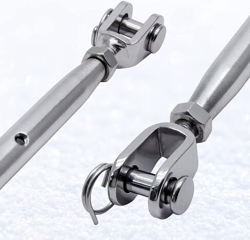 2PCS Turnbuckle Stainless Steel Jaw and Jaw Turnbuckle in Saudi Arabia